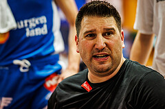Basketball, win2day Basketball Superliga 2023/24, Finale Spiel 3, UBSC Graz, Oberwart Gunners, Horst Leitner (Head Coach)