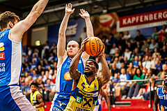 Basketball, win2day Basketball Superliga 2023/24, Finale Spiel 3, UBSC Graz, Oberwart Gunners, Jeremy Smith (4)
