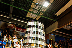 Basketball, win2day Basketball Superliga 2023/24, Finale Spiel 3, UBSC Graz, Oberwart Gunners, Celebrations