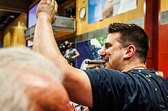 Basketball, win2day Basketball Superliga 2023/24, Finale Spiel 3, UBSC Graz, Oberwart Gunners, Celebrations