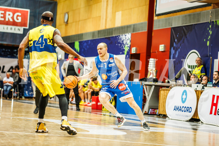 Basketball, win2day Basketball Superliga 2023/24, Finale Spiel 3, UBSC Graz, Oberwart Gunners, Sebastian Käferle (7)