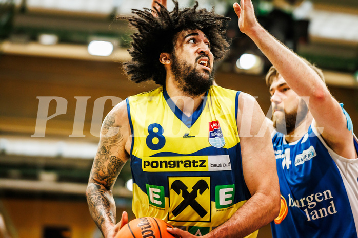 Basketball, win2day Basketball Superliga 2023/24, Finale Spiel 3, UBSC Graz, Oberwart Gunners, Avery Diggs (8)