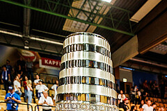 Basketball, win2day Basketball Superliga 2023/24, Finale Spiel 3, UBSC Graz, Oberwart Gunners, Celebrations