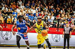 Basketball, win2day Basketball Superliga 2023/24, Finale Spiel 3, UBSC Graz, Oberwart Gunners, Jeremy Smith (4)
