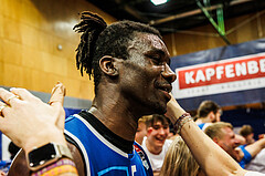 Basketball, win2day Basketball Superliga 2023/24, Finale Spiel 3, UBSC Graz, Oberwart Gunners, Celebrations