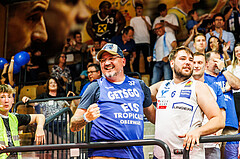 Basketball, win2day Basketball Superliga 2023/24, Finale Spiel 3, UBSC Graz, Oberwart Gunners, Celebrations