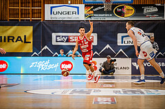 Basketball, Admiral Basketball Superliga 2019/20, Grunddurchgang 14.Runde, Oberwart Gunners, BC Vienna, Mustafa Hassan Zadeh (5)