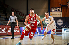 Basketball, Admiral Basketball Superliga 2019/20, Grunddurchgang 14.Runde, Oberwart Gunners, BC Vienna, Luka Gvozden (15)