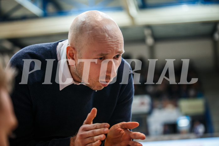 Basketball, Admiral Basketball Superliga 2019/20, Grunddurchgang 14.Runde, Oberwart Gunners, BC Vienna, Kristijan Nikolic (Ass. Coach)