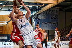 Basketball, Admiral Basketball Superliga 2019/20, Grunddurchgang 14.Runde, Oberwart Gunners, BC Vienna, Sebastian Käferle (7)