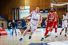 Basketball, Admiral Basketball Superliga 2019/20, Grunddurchgang 14.Runde, Oberwart Gunners, BC Vienna, Sebastian Käferle (7)