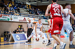 Basketball, Admiral Basketball Superliga 2019/20, Grunddurchgang 14.Runde, Oberwart Gunners, BC Vienna, Edi Patekar (9)