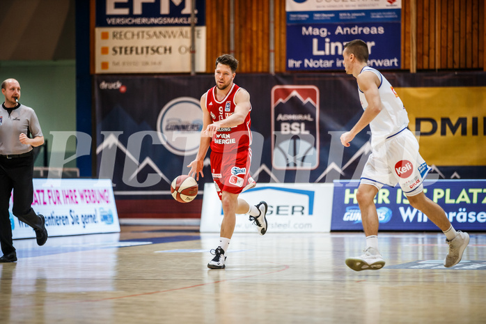 Basketball, Admiral Basketball Superliga 2019/20, Grunddurchgang 14.Runde, Oberwart Gunners, BC Vienna, Paul Radakovics (9)