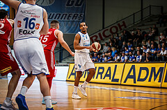 Basketball, Admiral Basketball Superliga 2019/20, Grunddurchgang 14.Runde, Oberwart Gunners, BC Vienna, Lawrence Alexander (6)