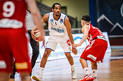 Basketball, Admiral Basketball Superliga 2019/20, Grunddurchgang 14.Runde, Oberwart Gunners, BC Vienna, Lawrence Alexander (6)