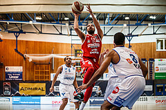 Basketball, Admiral Basketball Superliga 2019/20, Grunddurchgang 14.Runde, Oberwart Gunners, BC Vienna, Jason Detrick (19)