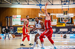 Basketball, Admiral Basketball Superliga 2019/20, Grunddurchgang 14.Runde, Oberwart Gunners, BC Vienna, Lawrence Alexander (6)