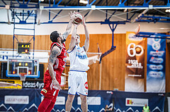 Basketball, Admiral Basketball Superliga 2019/20, Grunddurchgang 14.Runde, Oberwart Gunners, BC Vienna, Georg Wolf (10)