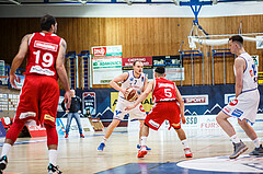 Basketball, Admiral Basketball Superliga 2019/20, Grunddurchgang 14.Runde, Oberwart Gunners, BC Vienna, Sebastian Käferle (7)