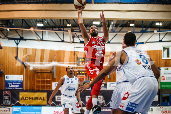 Basketball, Admiral Basketball Superliga 2019/20, Grunddurchgang 14.Runde, Oberwart Gunners, BC Vienna, Jason Detrick (19)