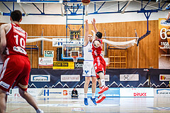Basketball, Admiral Basketball Superliga 2019/20, Grunddurchgang 14.Runde, Oberwart Gunners, BC Vienna, Sebastian Käferle (7)