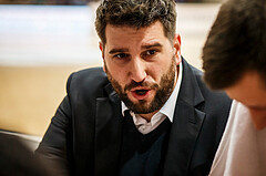 Basketball, Admiral Basketball Superliga 2019/20, Grunddurchgang 14.Runde, Oberwart Gunners, BC Vienna, Horst Leitner (Coach)