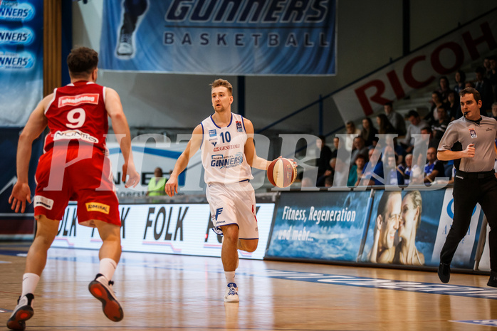 Basketball, Admiral Basketball Superliga 2019/20, Grunddurchgang 14.Runde, Oberwart Gunners, BC Vienna, Georg Wolf (10)