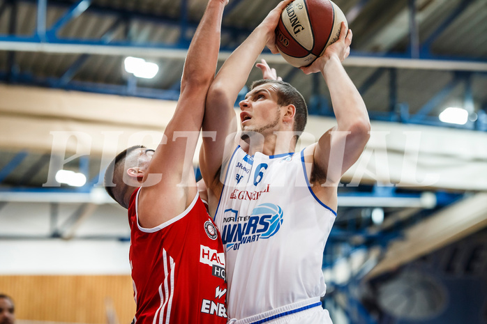 Basketball, Admiral Basketball Superliga 2019/20, Grunddurchgang 14.Runde, Oberwart Gunners, BC Vienna, Renato Poljak (16)