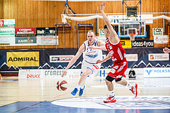 Basketball, Admiral Basketball Superliga 2019/20, Grunddurchgang 14.Runde, Oberwart Gunners, BC Vienna, Sebastian Käferle (7)