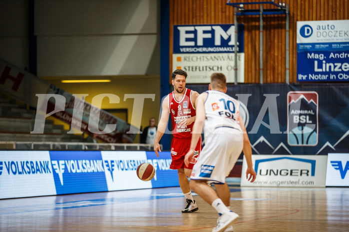 Basketball, Admiral Basketball Superliga 2019/20, Grunddurchgang 14.Runde, Oberwart Gunners, BC Vienna, Paul Radakovics (9)