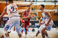 Basketball, Admiral Basketball Superliga 2019/20, Grunddurchgang 14.Runde, Oberwart Gunners, BC Vienna, Mustafa Hassan Zadeh (5)