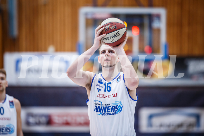 Basketball, Admiral Basketball Superliga 2019/20, Grunddurchgang 14.Runde, Oberwart Gunners, BC Vienna, Renato Poljak (16)