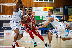 Basketball, Admiral Basketball Superliga 2019/20, Grunddurchgang 14.Runde, Oberwart Gunners, BC Vienna, Jason Detrick (19)