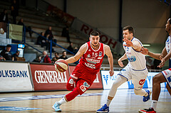 Basketball, Admiral Basketball Superliga 2019/20, Grunddurchgang 14.Runde, Oberwart Gunners, BC Vienna, Luka Gvozden (15)