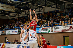 Basketball, Admiral Basketball Superliga 2019/20, Grunddurchgang 14.Runde, Oberwart Gunners, BC Vienna, Anton Shoutvin (10)