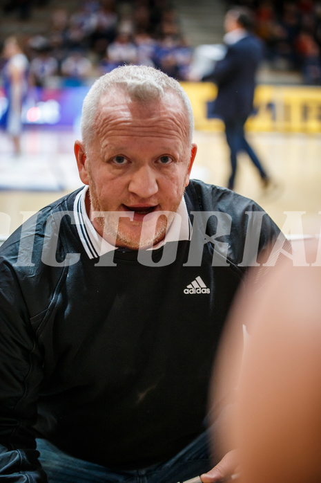 Basketball, Admiral Basketball Superliga 2019/20, Grunddurchgang 14.Runde, Oberwart Gunners, BC Vienna, Luigi Gresta (Head Coach)