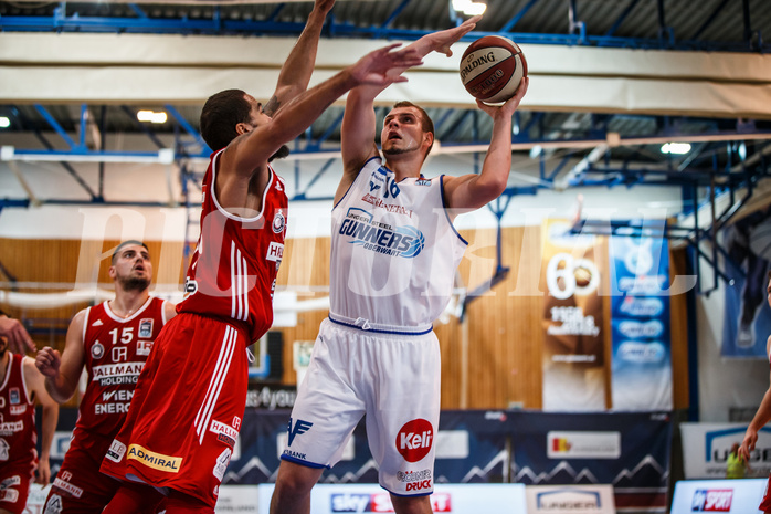 Basketball, Admiral Basketball Superliga 2019/20, Grunddurchgang 14.Runde, Oberwart Gunners, BC Vienna, Renato Poljak (16)