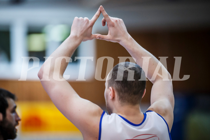 Basketball, Admiral Basketball Superliga 2019/20, Grunddurchgang 14.Runde, Oberwart Gunners, BC Vienna, Sebastian Käferle (7)
