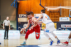 Basketball, Admiral Basketball Superliga 2019/20, Grunddurchgang 14.Runde, Oberwart Gunners, BC Vienna, Luka Gvozden (15)