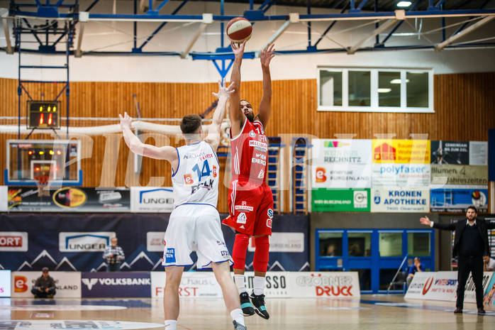 Basketball, Admiral Basketball Superliga 2019/20, Grunddurchgang 14.Runde, Oberwart Gunners, BC Vienna, Jason Detrick (19)