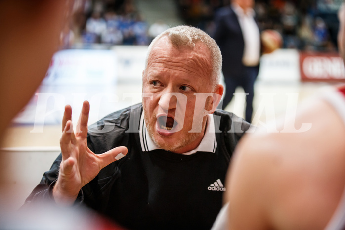 Basketball, Admiral Basketball Superliga 2019/20, Grunddurchgang 14.Runde, Oberwart Gunners, BC Vienna, Luigi Gresta (Head Coach)