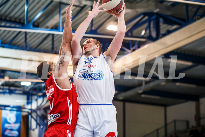 Basketball, Admiral Basketball Superliga 2019/20, Grunddurchgang 14.Runde, Oberwart Gunners, BC Vienna, Renato Poljak (16)