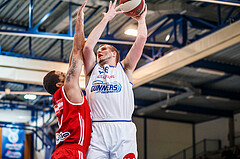 Basketball, Admiral Basketball Superliga 2019/20, Grunddurchgang 14.Runde, Oberwart Gunners, BC Vienna, Renato Poljak (16)