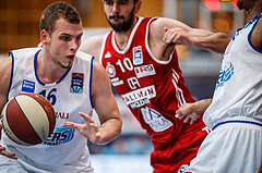 Basketball, Admiral Basketball Superliga 2019/20, Grunddurchgang 14.Runde, Oberwart Gunners, BC Vienna, Renato Poljak (16)