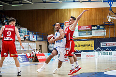 Basketball, Admiral Basketball Superliga 2019/20, Grunddurchgang 14.Runde, Oberwart Gunners, BC Vienna, Lawrence Alexander (6)