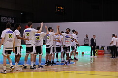 05.02.2023, Graz, Raiffeisen Sportpark Graz, Basketball Superliga 2022/23, Grunddurchgang, Runde 20, UBSC Raiffeisen Graz - OCS Swans Gmunden