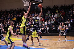 05.02.2023, Graz, Raiffeisen Sportpark Graz, Basketball Superliga 2022/23, Grunddurchgang, Runde 20, UBSC Raiffeisen Graz - OCS Swans Gmunden