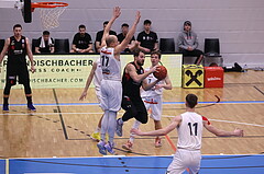 05.02.2023, Graz, Raiffeisen Sportpark Graz, Basketball Zweite Liga 2022/23, Grunddurchgang, Runde 15, Future Team Steiermark vs Mistelbach Mustangs 