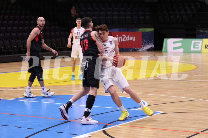 05.02.2023, Graz, Raiffeisen Sportpark Graz, Basketball Zweite Liga 2022/23, Grunddurchgang, Runde 15, Future Team Steiermark vs Mistelbach Mustangs 