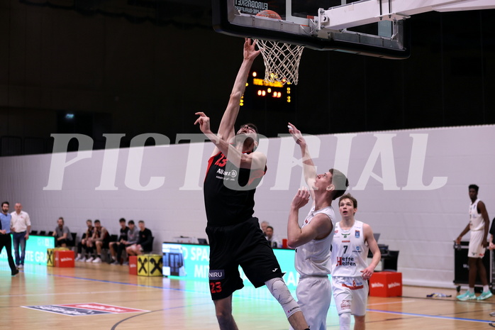 05.02.2023, Graz, Raiffeisen Sportpark Graz, Basketball Zweite Liga 2022/23, Grunddurchgang, Runde 15, Future Team Steiermark vs Mistelbach Mustangs 